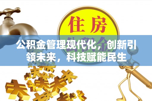 巴塘公积金管理现代化，创新引领未来，科技赋能民生