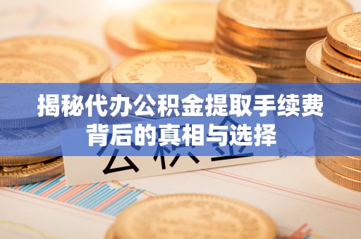 巴塘揭秘代办公积金提取手续费背后的真相与选择